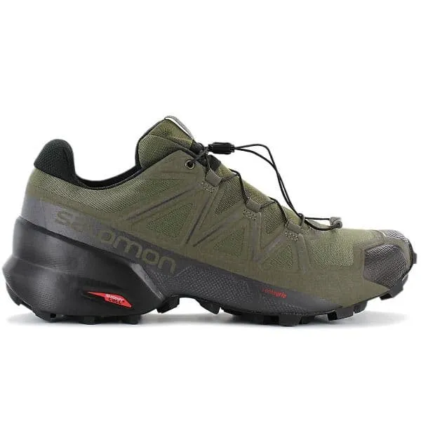       5  Salomon 409813 Green Olive Speedcross 5 Wide