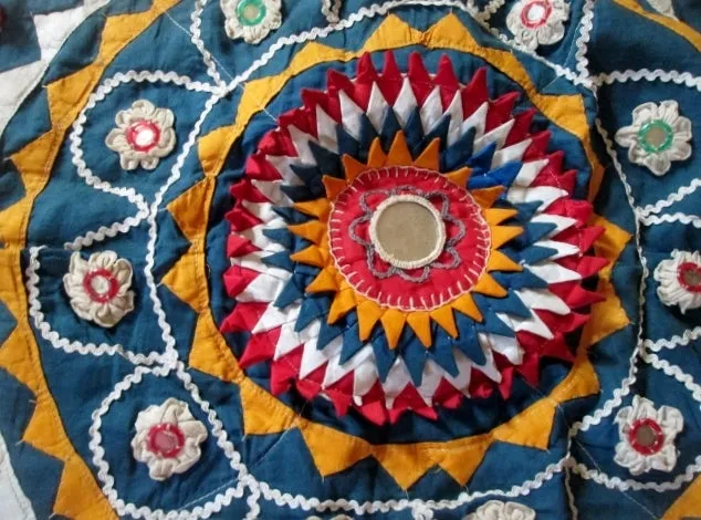 63" INDIA ELEPHANT POMPOM Tapestry Blanket COVER Bedspread Throw Wall Art MULTI