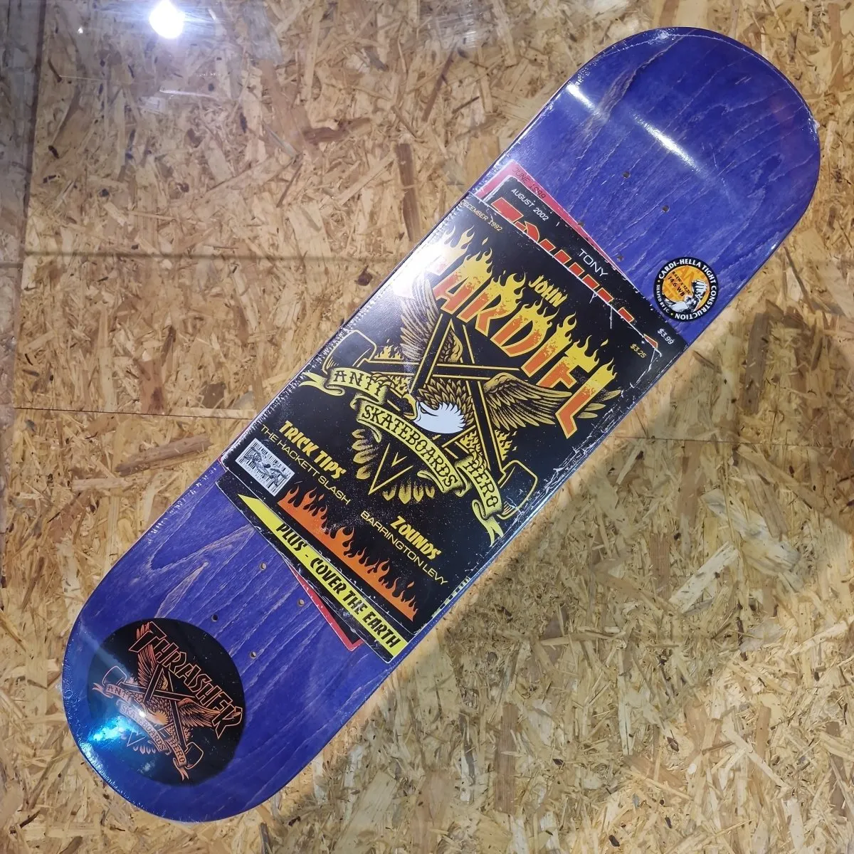 Anti Hero Thrasher Collab Cardiel SOTY 8.62 Deck