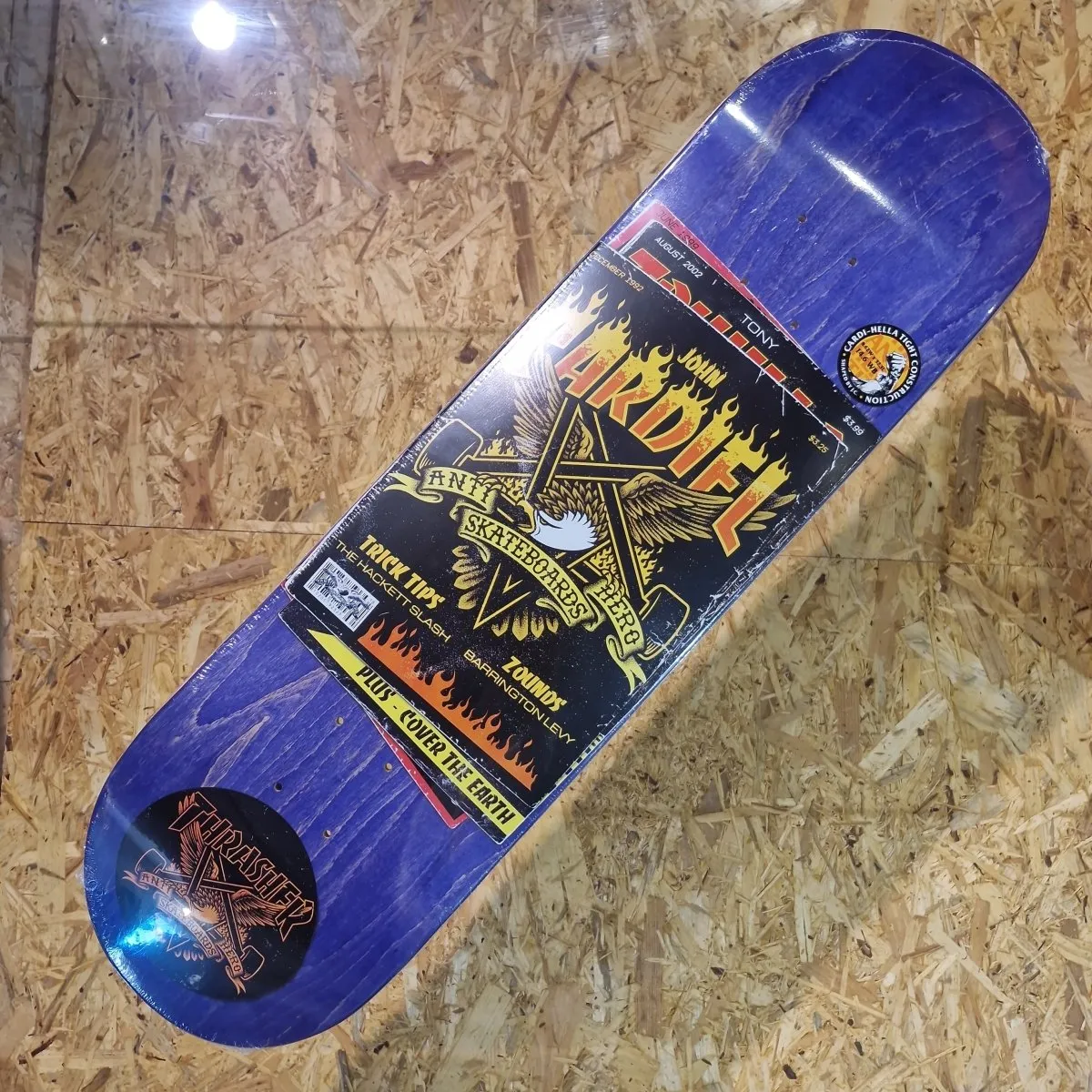 Anti Hero Thrasher Collab Cardiel SOTY 8.62 Deck