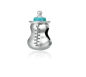 Baby Milk Bottle Charm 925 Sterling Silver