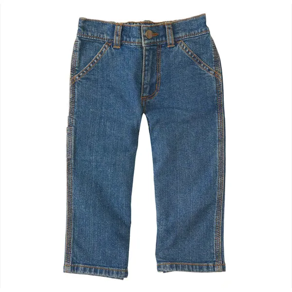 CARHARTT DENIM UTLY JEAN TODDLER DENIM MEDIUM WASH