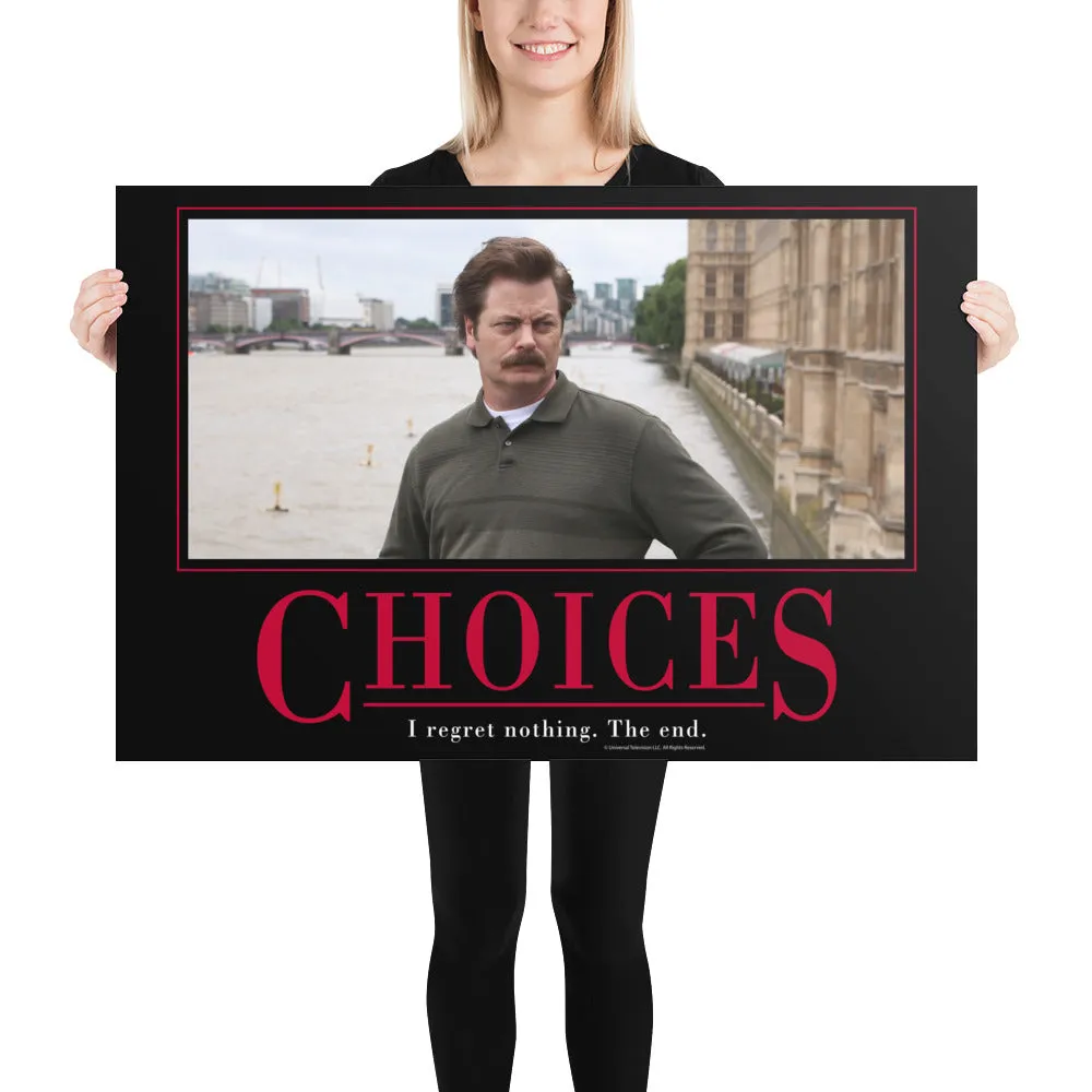 Choices Motivational Poster