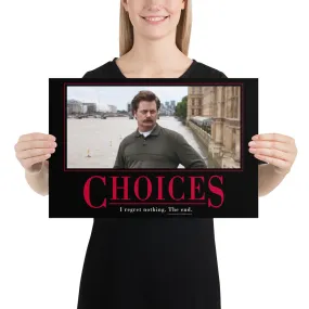 Choices Motivational Poster