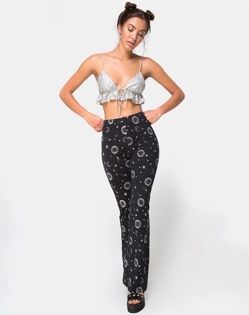 Jeevan Trouser in Small Celestial Black  X Princess Polly