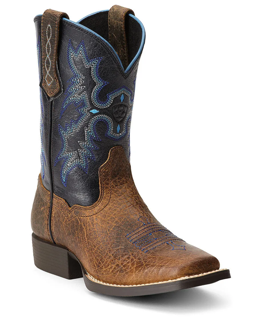 Kids Tombstone Boots - Earth/Black