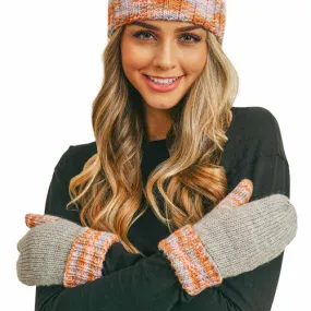 Multi Color Cuff Gloves