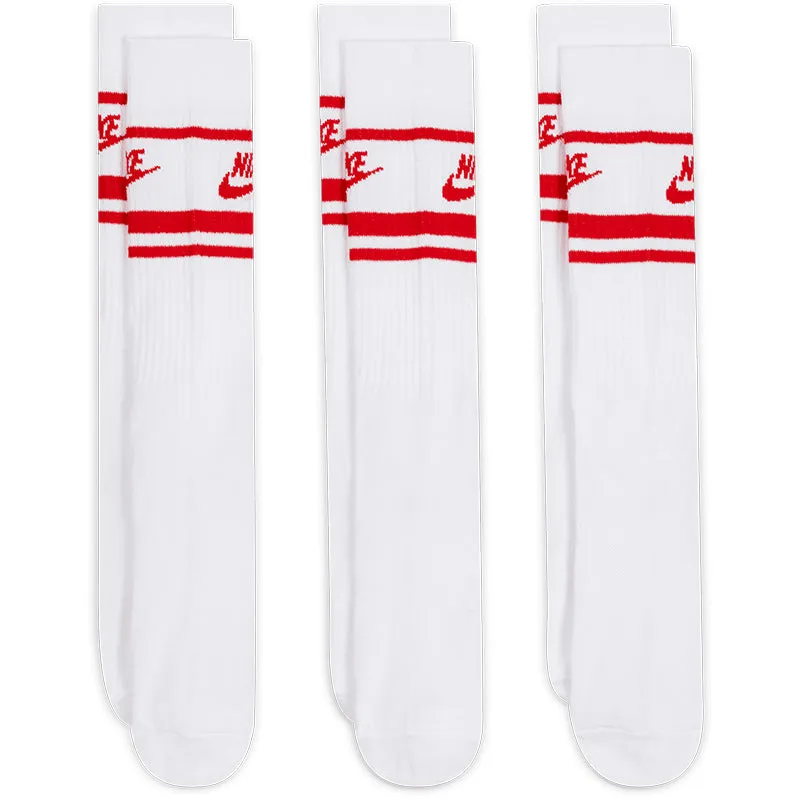 Nike Unisex Sportswear Everyday Essential Crew Socks (3 Pairs)