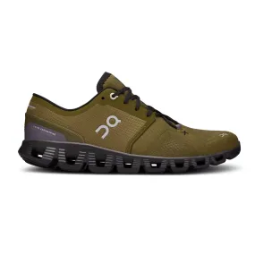 On Running Men's Cloud X 3 Shoes - Hunter / Black