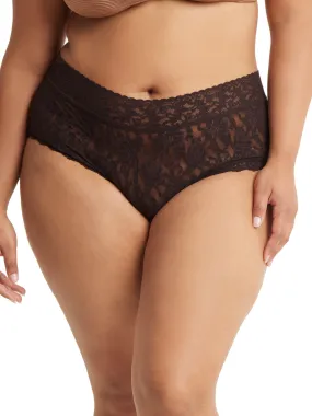 Plus Size Signature Lace Boyshort Chocolat Noir Brown Sale