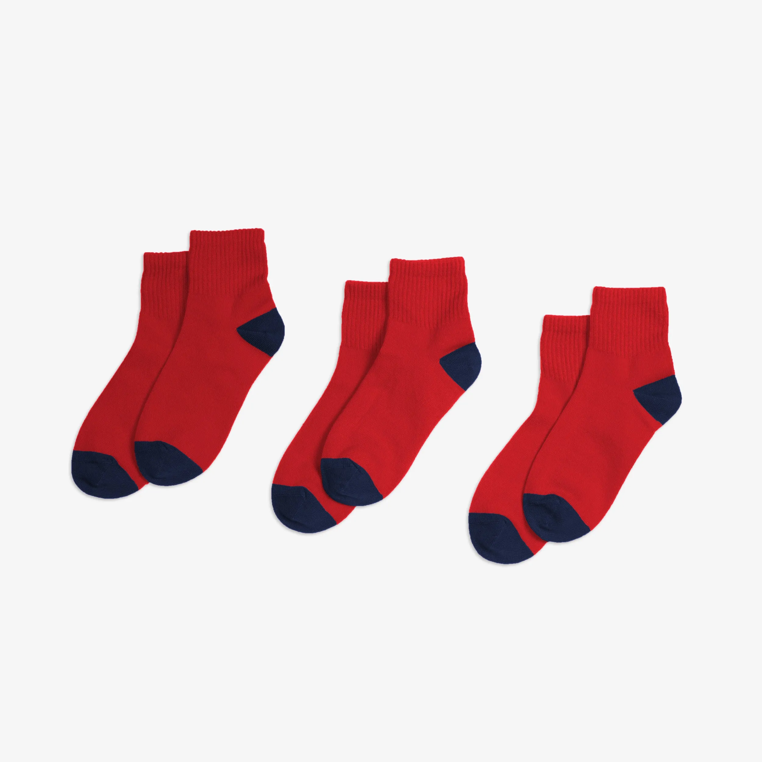 Quarter sock 3-pack