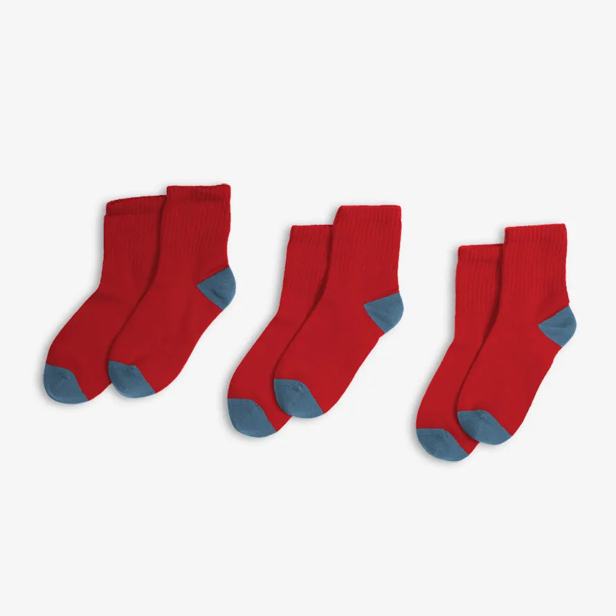 Quarter sock 3-pack