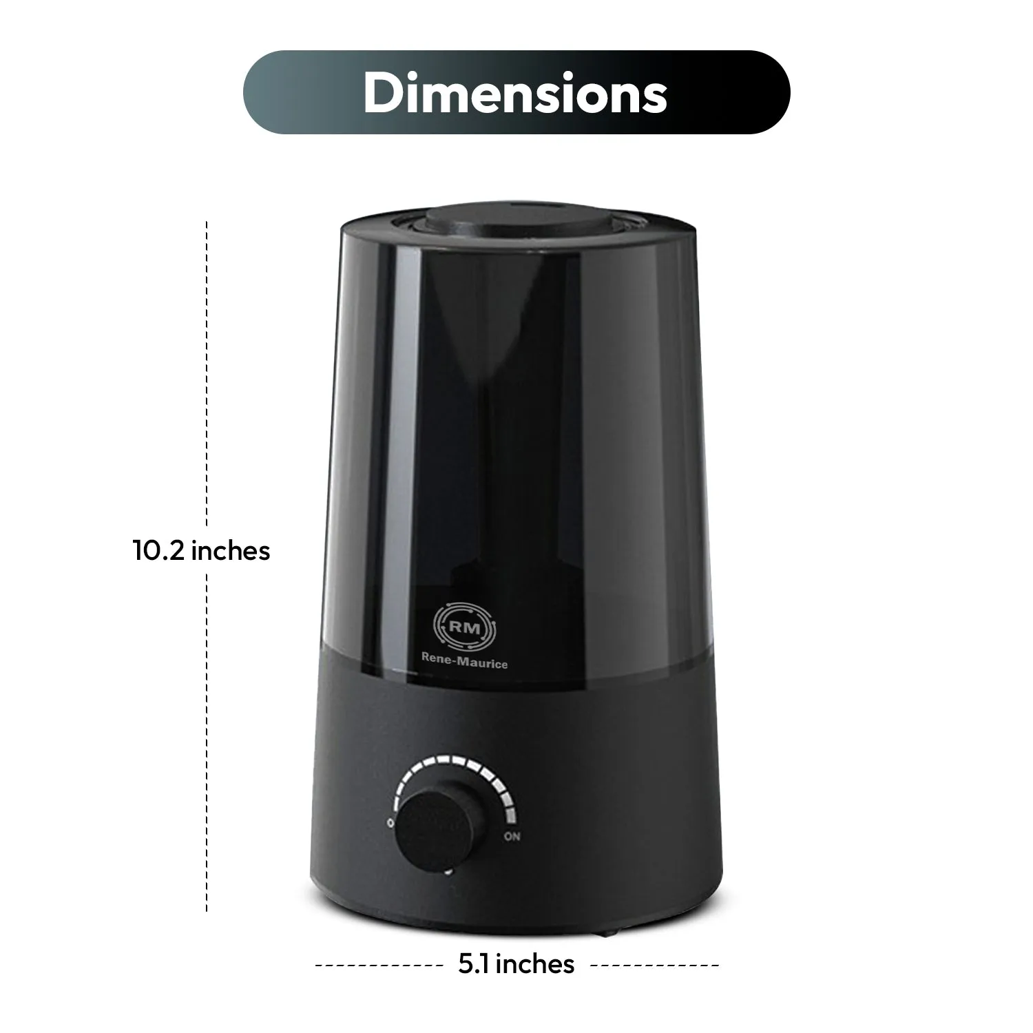 Rene-Maurice Ultrasonic Humidifier for Room