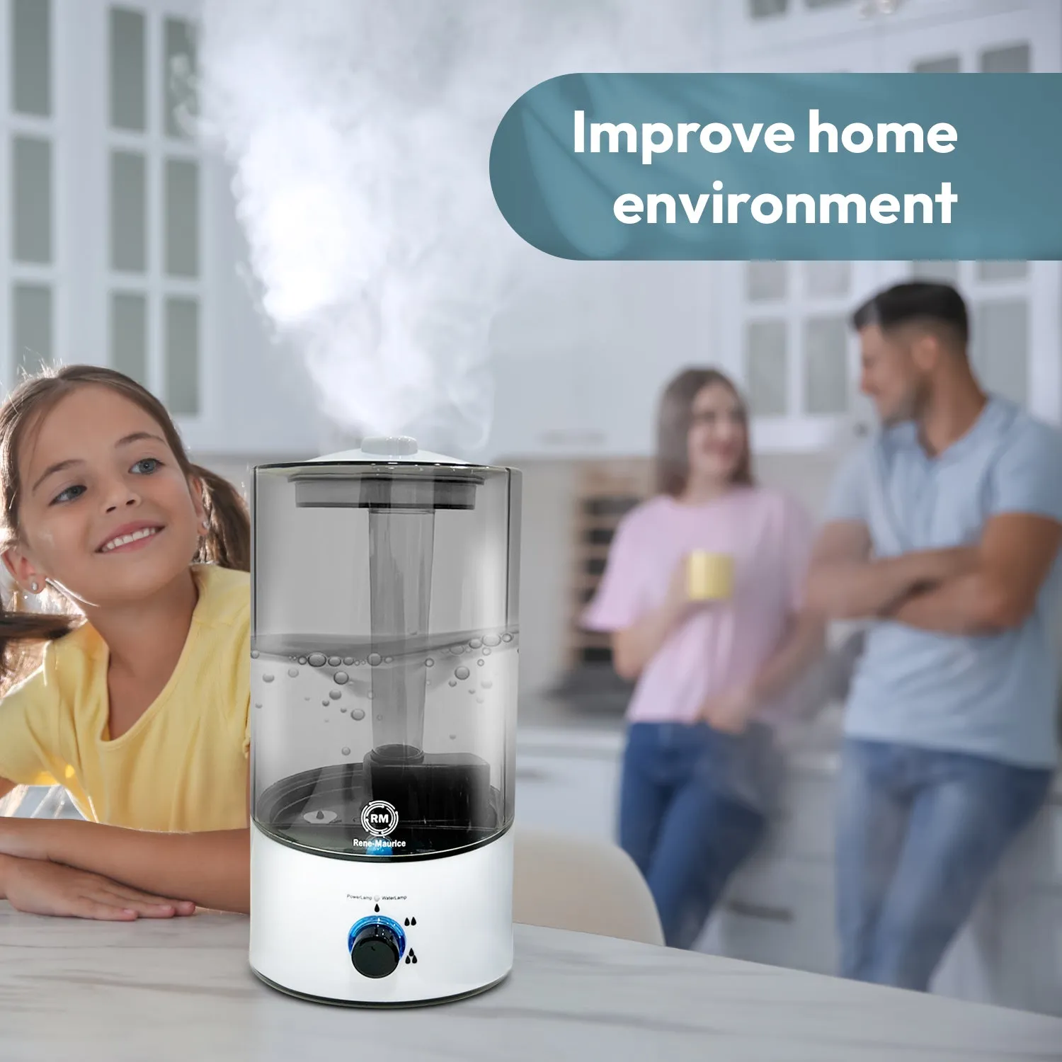 Rene-Maurice Ultrasonic Humidifier for Room