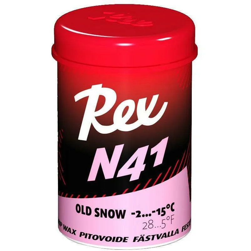 Rex N41 Pink Old Snow Kick Wax 45g