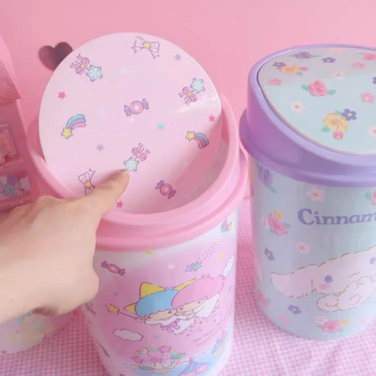 sanrio small garbage bin